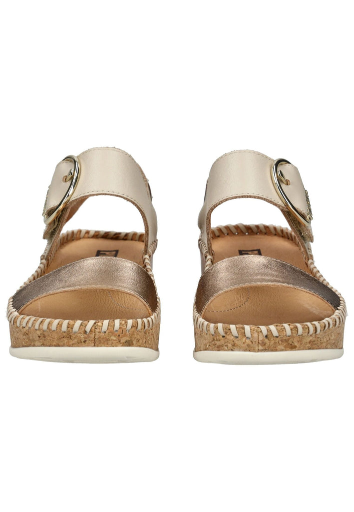 Pikolinos Sandalen Leder Champagne - surf4shoes