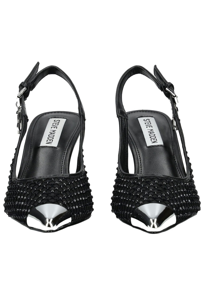 Steve Madden Pumps Synthetik/Textil Schwarz - surf4shoes