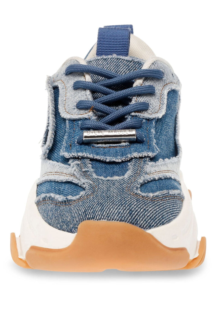 Steve Madden Sneaker Lederimitat/Textil Denim - surf4shoes