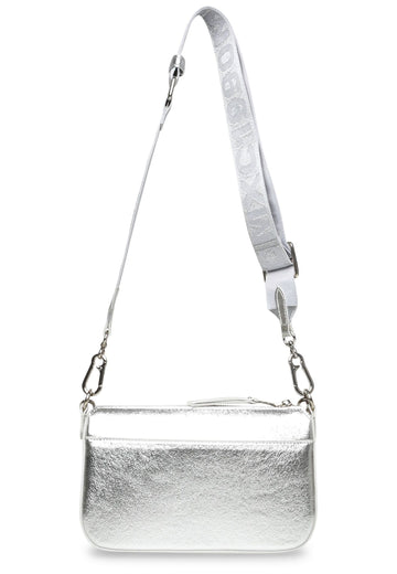 Steve Madden Taschen Lederimitat Silber - surf4shoes