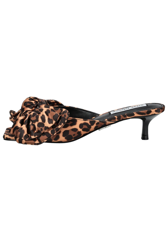 Steve Madden Pantoletten Textil Leopard - surf4shoes