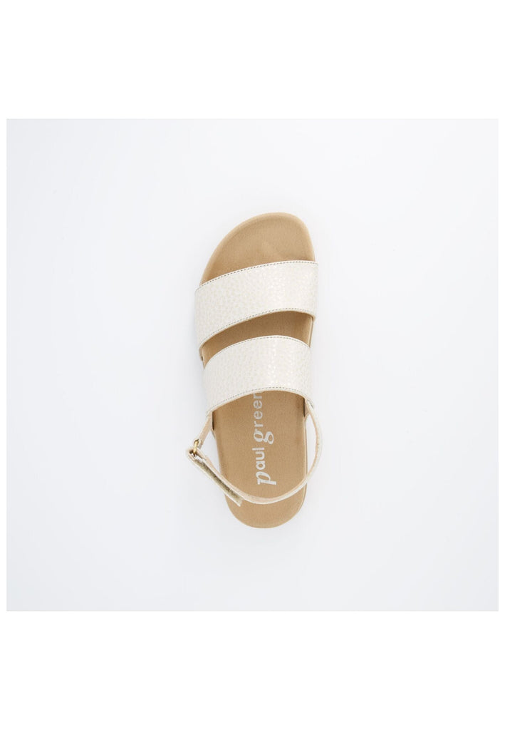 Paul Green Sandalen Glattleder Schwarz - surf4shoes