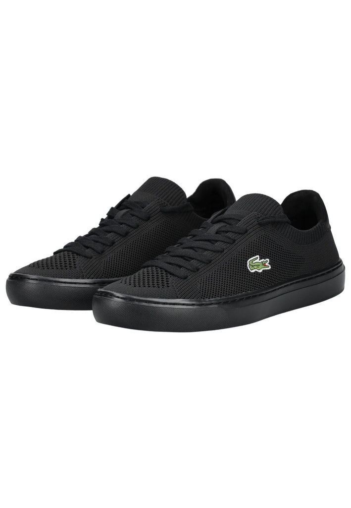 Lacoste Sneaker Textil Schwarz/Schwarz - surf4shoes