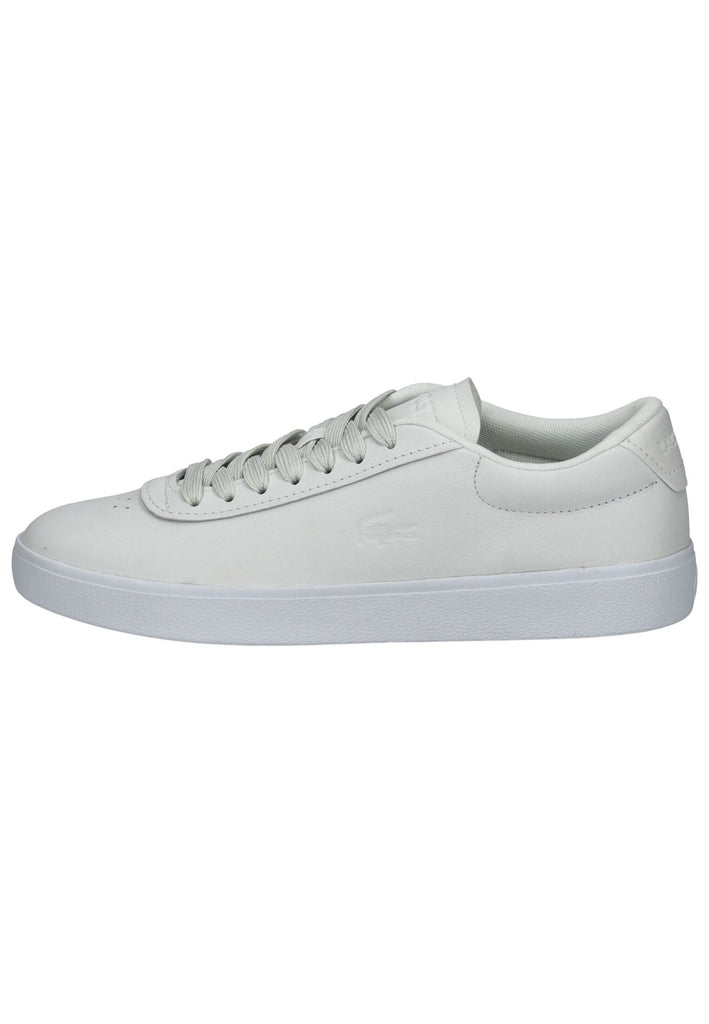 Lacoste Sneaker Veloursleder Weiß/Weiß - surf4shoes