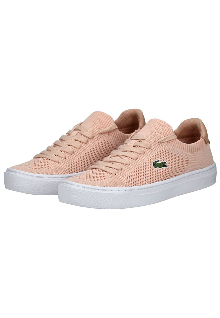Lacoste Sneaker Textil Pink/Weiß - surf4shoes