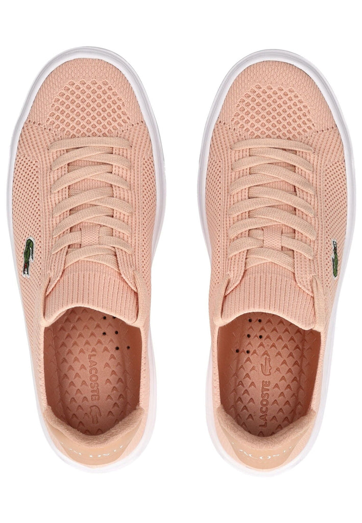 Lacoste Sneaker Textil Pink/Weiß - surf4shoes