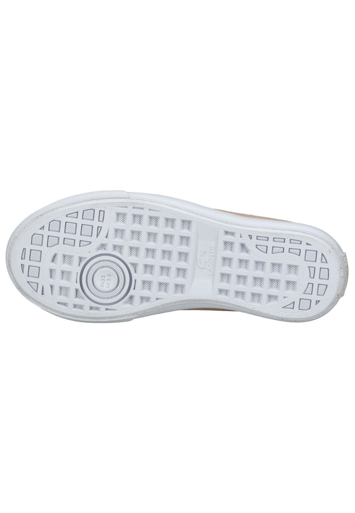 Lacoste Sneaker Baumwolle Pink/Weiß - surf4shoes