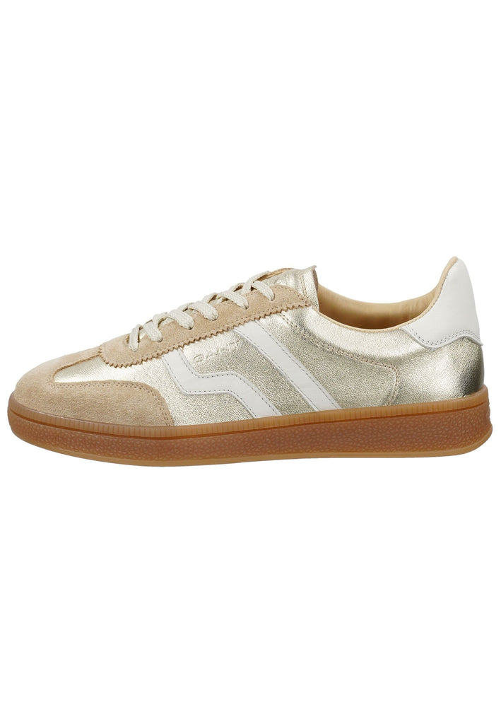 GANT Sneaker Leder Gold - surf4shoes