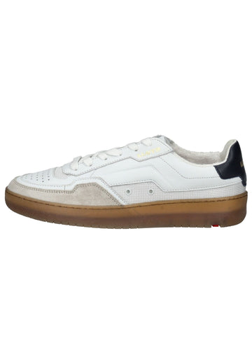 LLOYD SELECTED Sneaker Leder/Textil Weiß/Blau - surf4shoes