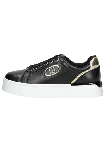 Liu Jo Sneaker Leder/Textil Schwarz - surf4shoes