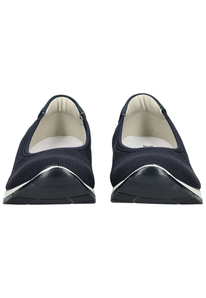 IMAC Ballerinas Lederimitat/Textil Blau/Weiß - surf4shoes