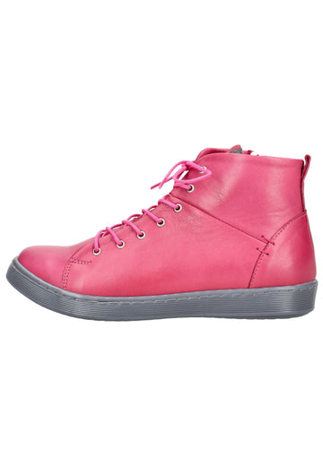 Andrea Conti Stiefelette Leder Pink - surf4shoes