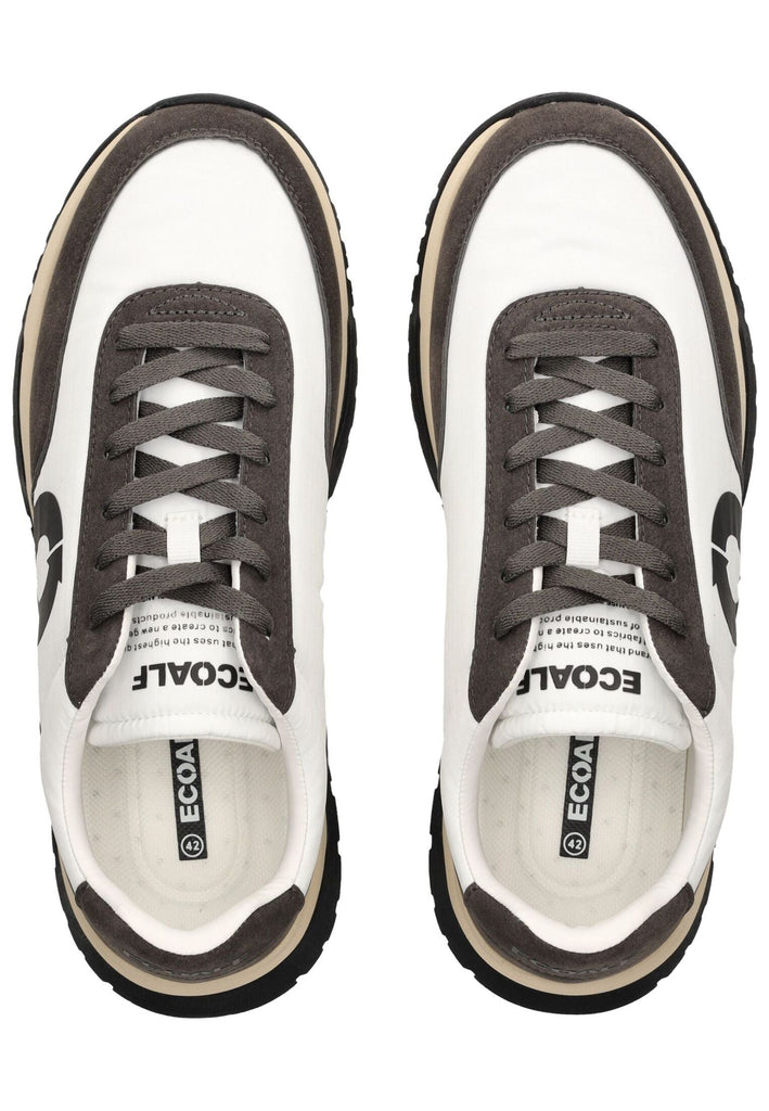 Ecoalf Sneaker Textil Braun/Weiß - surf4shoes