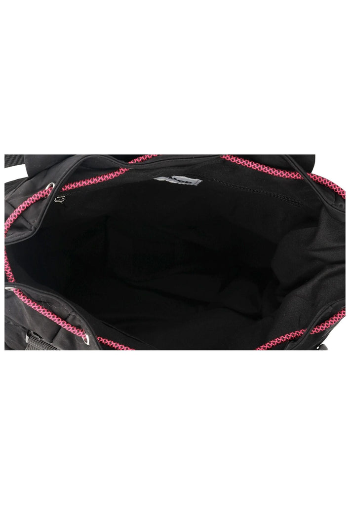 Blauer Taschen Textil Schwarz/Schwarz - surf4shoes