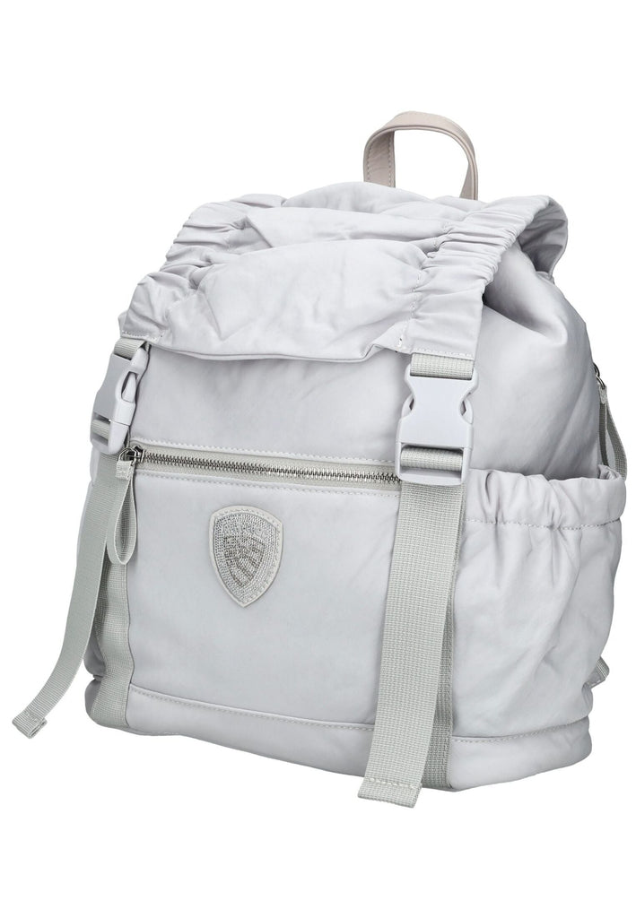 Blauer Taschen Textil Weiß - surf4shoes