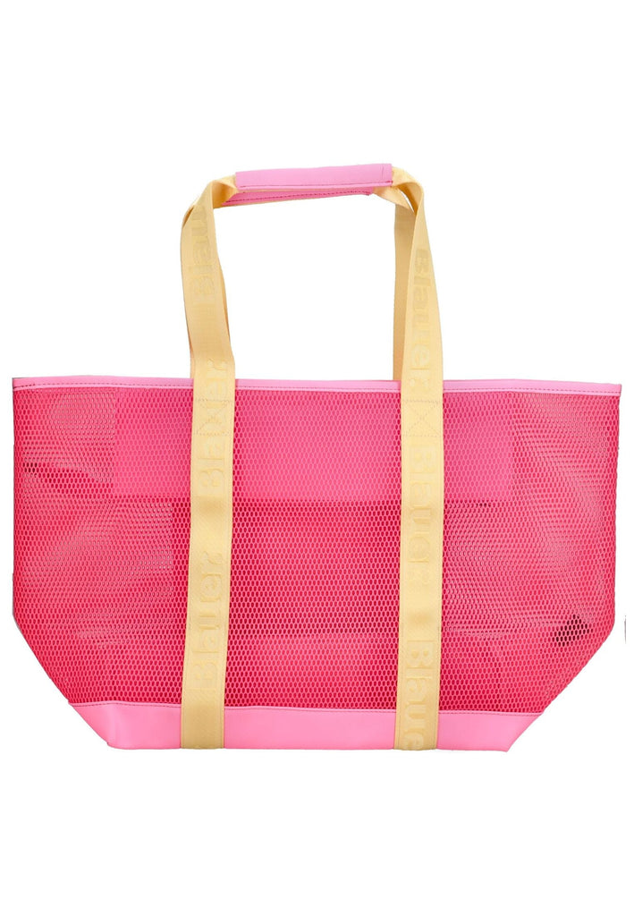 Blauer Taschen Lederimitat/Textil Fuchsia - surf4shoes