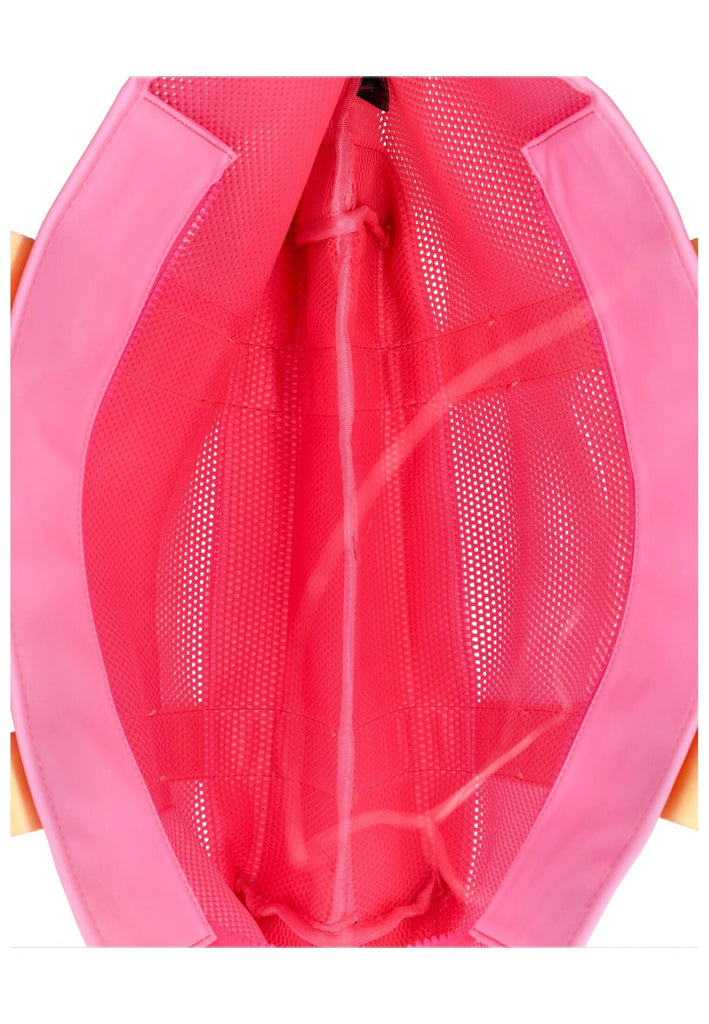 Blauer Taschen Lederimitat/Textil Fuchsia - surf4shoes