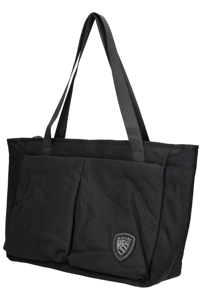 Blauer Taschen Textil Schwarz - surf4shoes