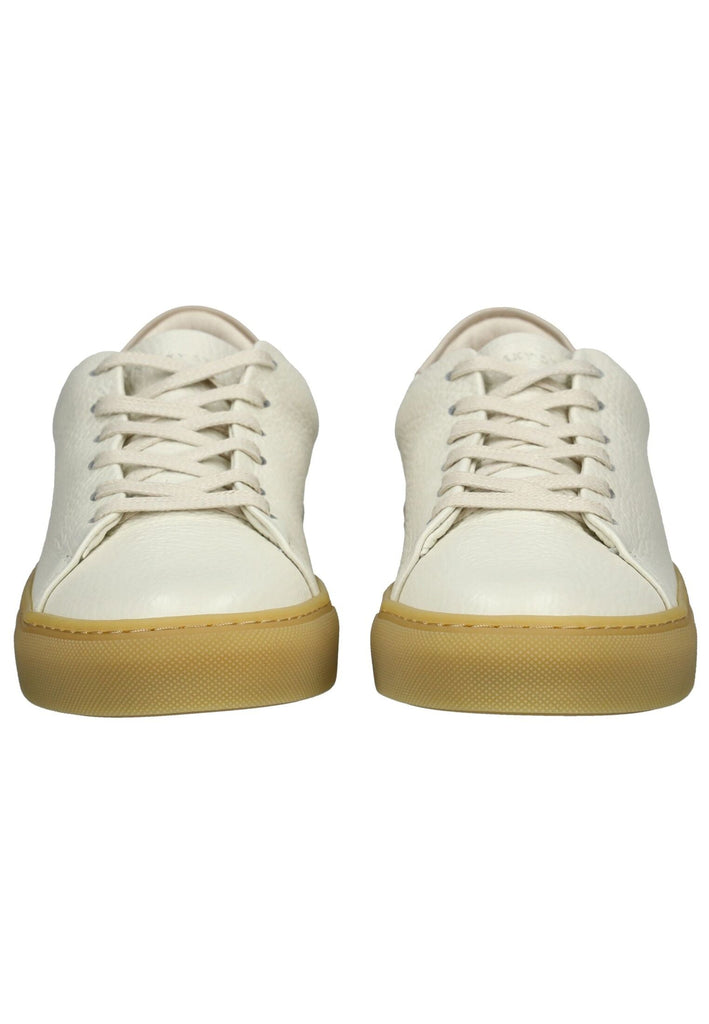 Sneaky Steve Sneaker Leder Hellbeige - surf4shoes
