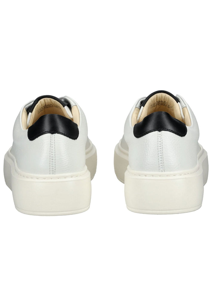 Sneaky Steve Sneaker Leder Weiß/Schwarz - surf4shoes