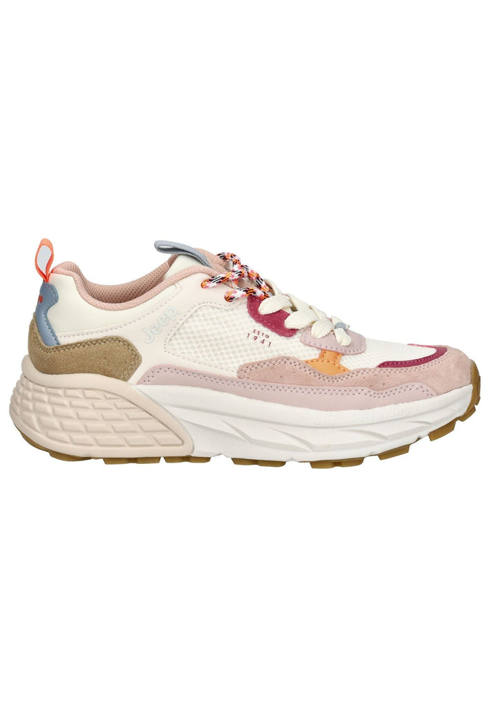 JEEP Sneaker Lederimitat/Textil Rose - surf4shoes