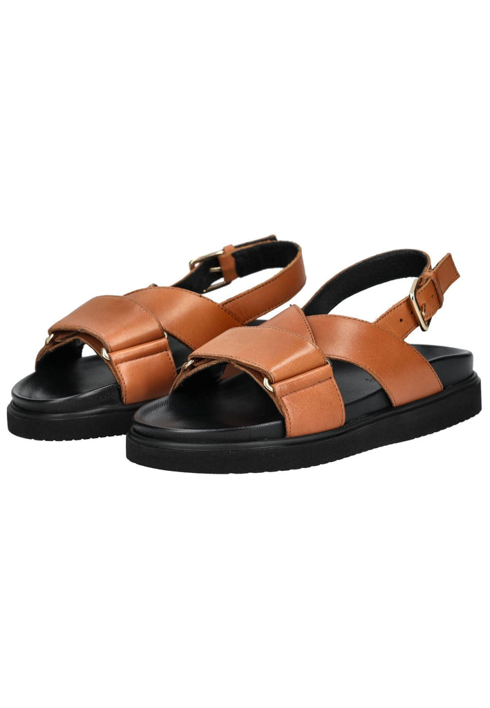 Pavement Sandalen Leder Tan - surf4shoes