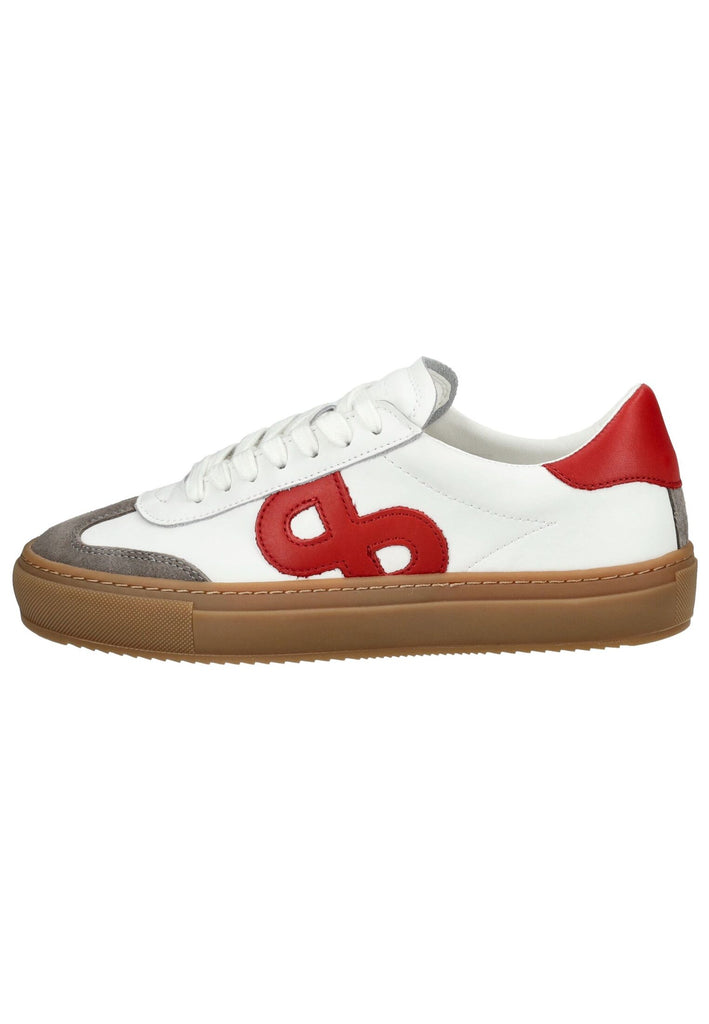 Pavement Sneaker Leder Rot/Weiß - surf4shoes