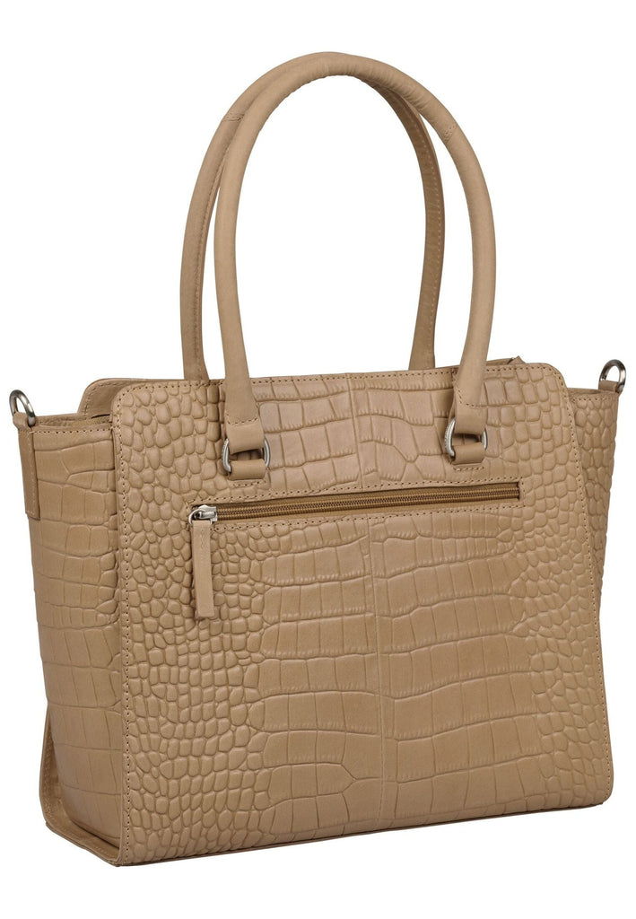 BURKELY Taschen Leder Beige - surf4shoes