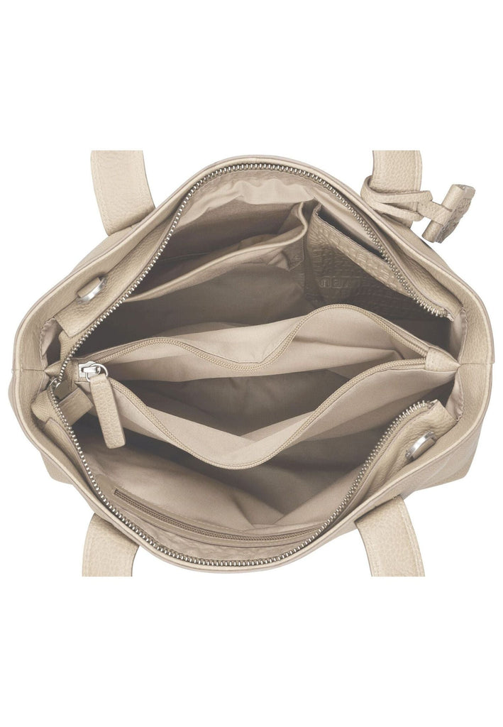 BURKELY Taschen Leder Grau - surf4shoes