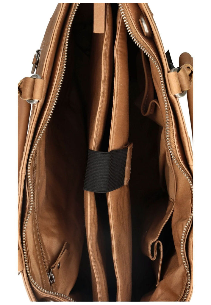 BURKELY Taschen Leder Beige - surf4shoes