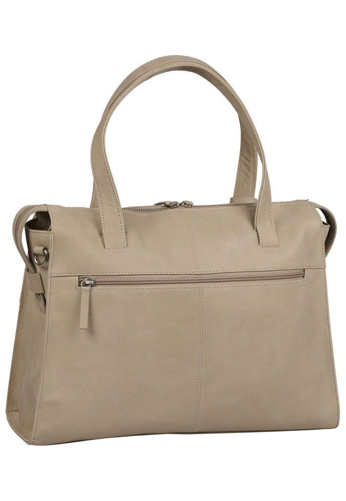 BURKELY Taschen Leder Grau - surf4shoes