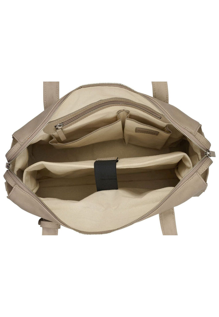 BURKELY Taschen Leder Grau - surf4shoes