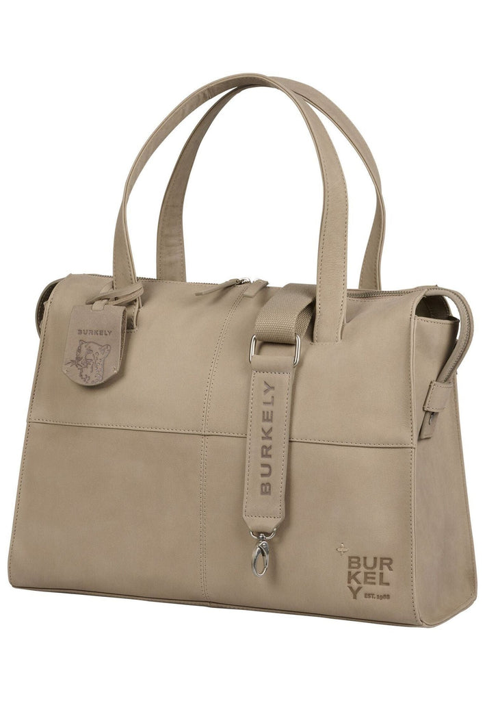 BURKELY Taschen Leder Grau - surf4shoes