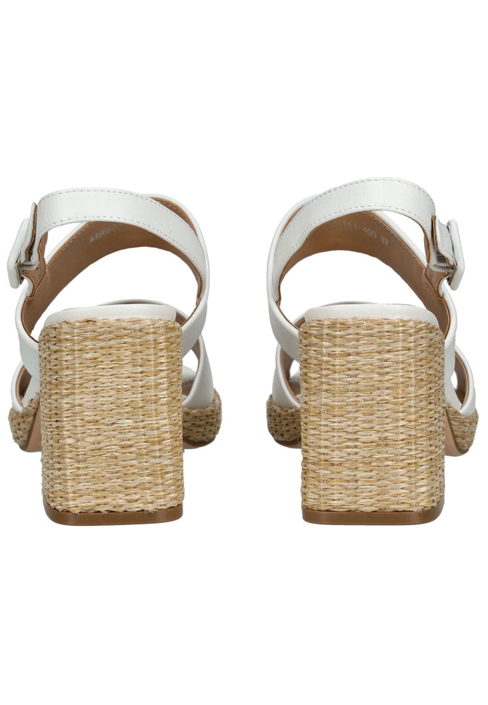 Regarde Le Ciel Sandalen Leder Weiß - surf4shoes