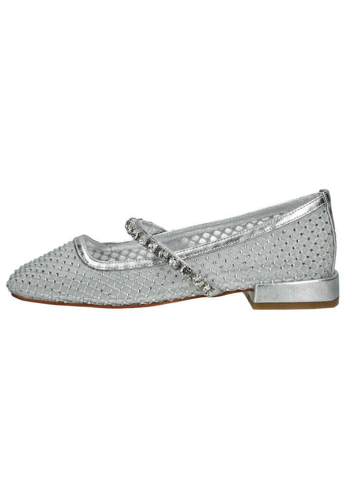 ALMA EN PENA Ballerinas Textil Silber - surf4shoes