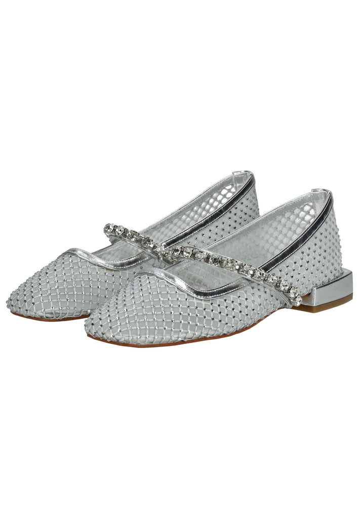 ALMA EN PENA Ballerinas Textil Silber - surf4shoes