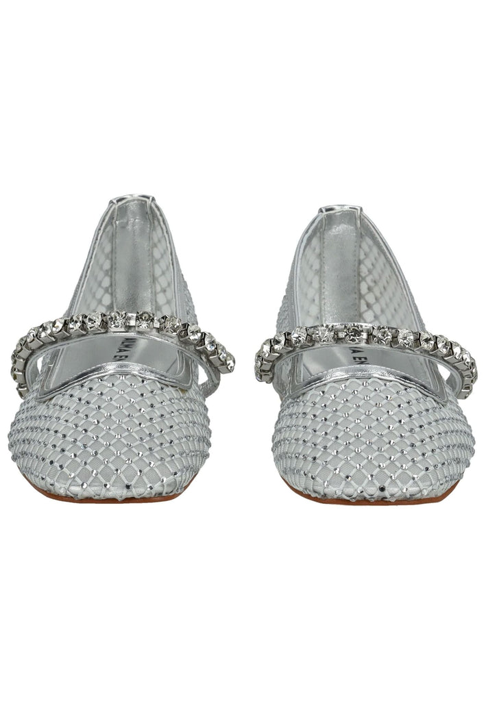 ALMA EN PENA Ballerinas Textil Silber - surf4shoes