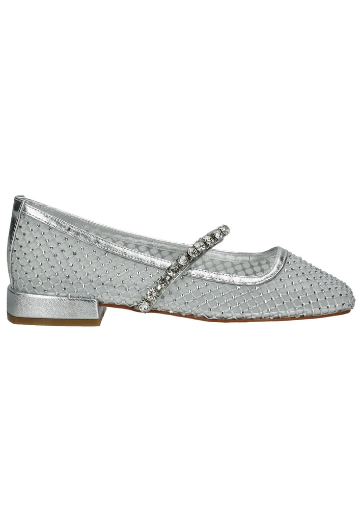 ALMA EN PENA Ballerinas Textil Silber - surf4shoes