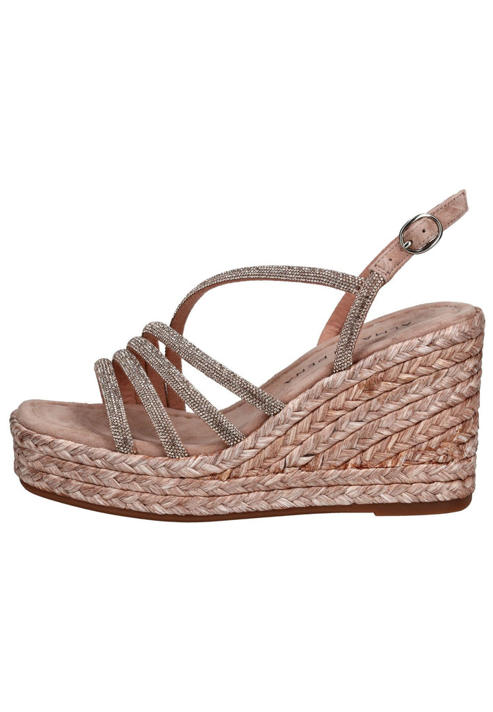 ALMA EN PENA Sandalen Textil Pink - surf4shoes