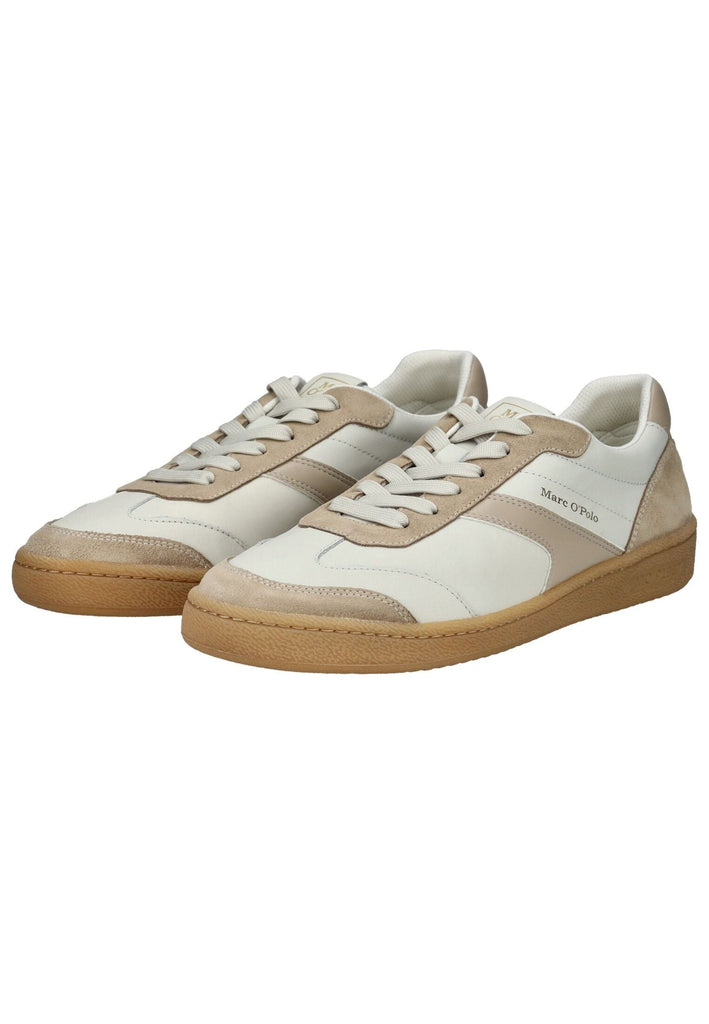 Marc O Polo Sneaker Leder Weiß - surf4shoes