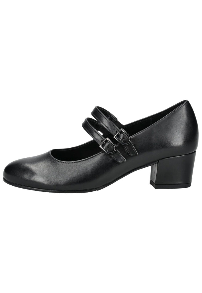 Gabor Comfort Pumps Leder Schwarz - surf4shoes