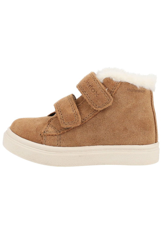Geox Stiefelette Veloursleder Whisky Warmfutter