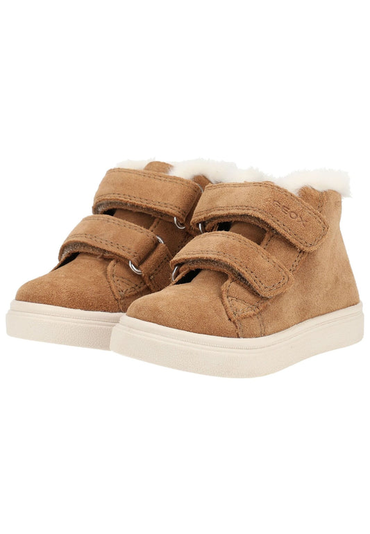 Geox Stiefelette Veloursleder Whisky Warmfutter