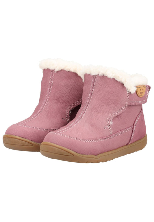Geox Stiefelette Leder Rosa Warmfutter
