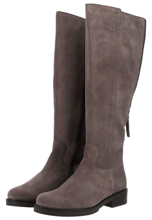 Gabor Stiefel Veloursleder Taupe
