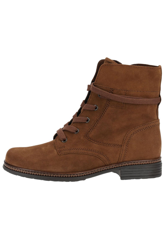 Gabor Stiefelette Veloursleder Reh