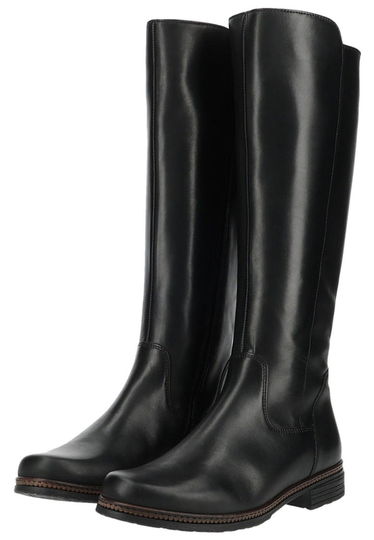 Gabor Stiefel Leder Schwarz