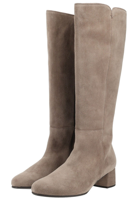 Gabor Stiefel Veloursleder Dunkelgrau