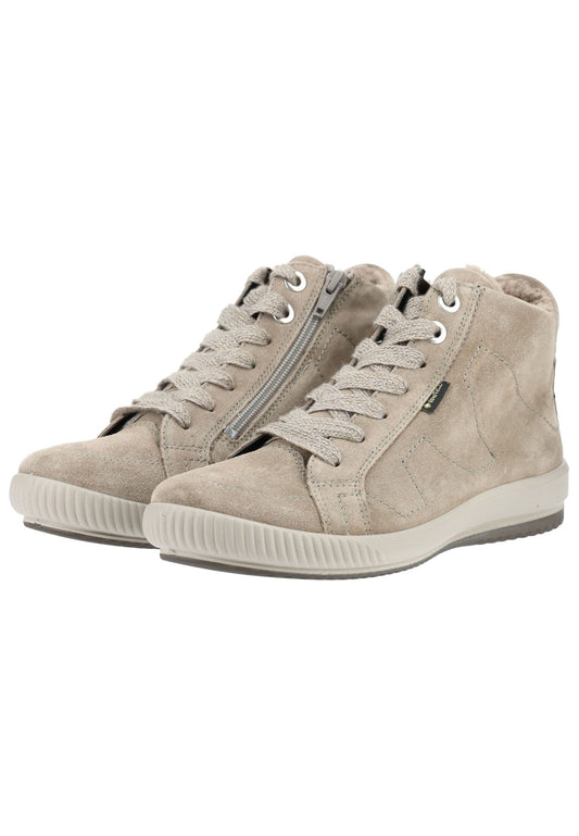Legero Sneaker Veloursleder Grau/Braun Warmfutter