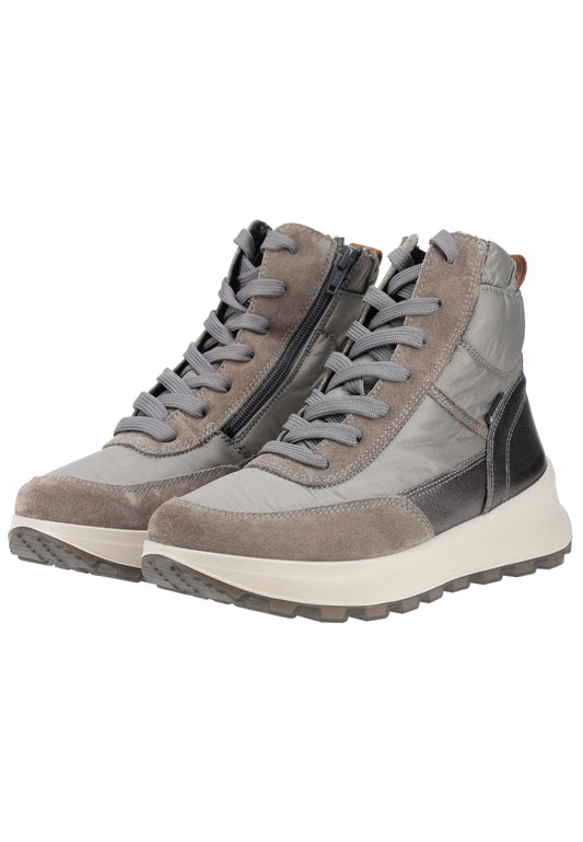 Legero Stiefelette Textil Grau Warmfutter